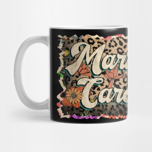 Thanksgiving Mariah Name Vintage Styles Camping 70s 80s 90s Mug